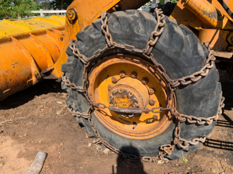 รถตักล้อยาง KOMATSU JH30B มือสองต่อแขนแล้วพร้อมใช้งาน