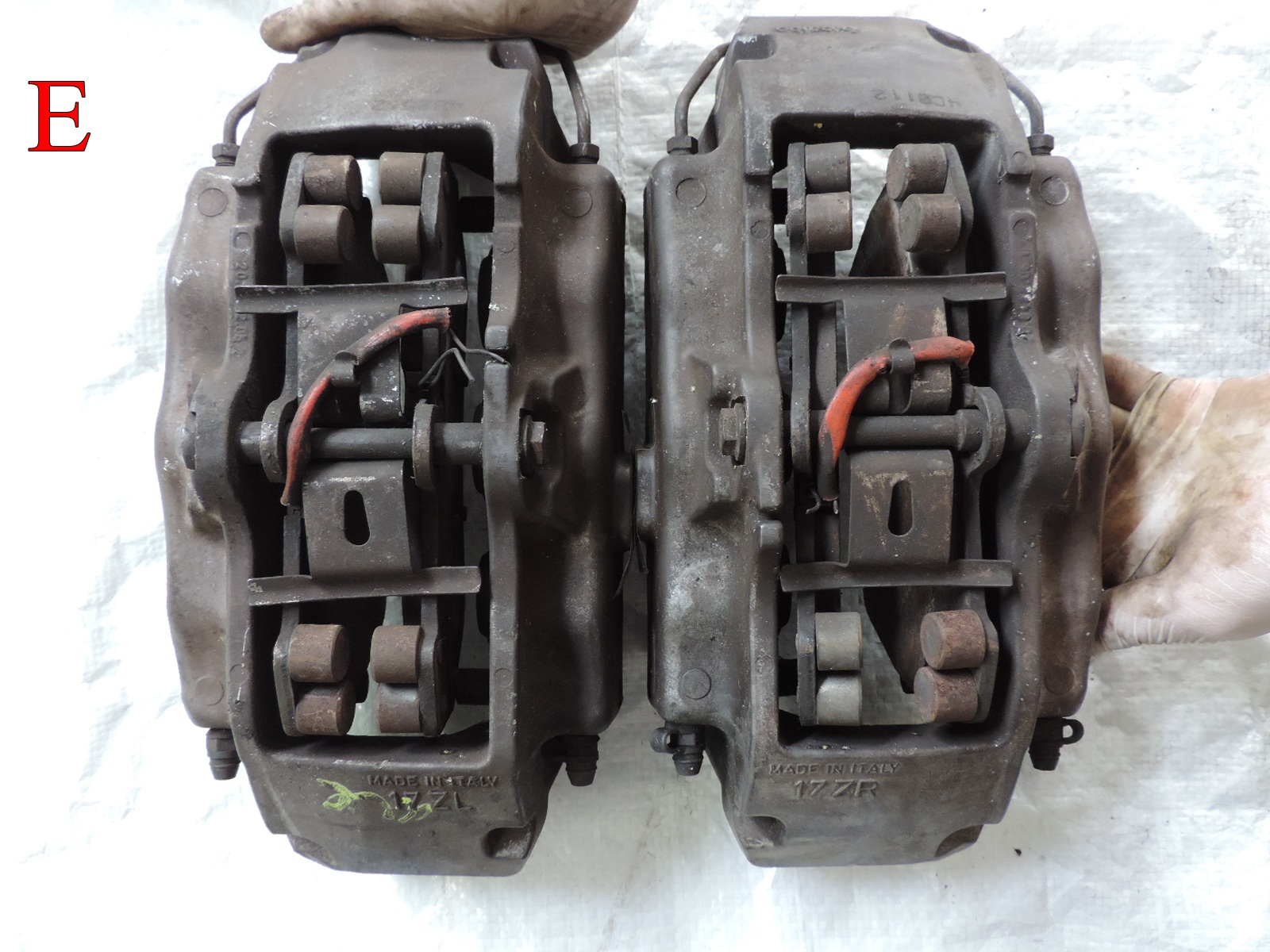 ขายปั๊มเบรค Brembo Cayenne แบรมโบ้ คาเยน 17Z ,18Z ครับ