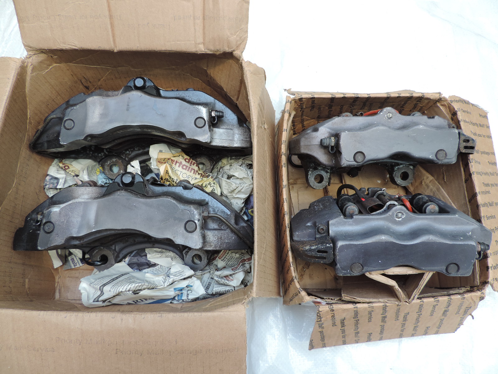 ขายปั๊มเบรค Brembo คาเยน 17Z ครบชุด (หน้า+หลัง)