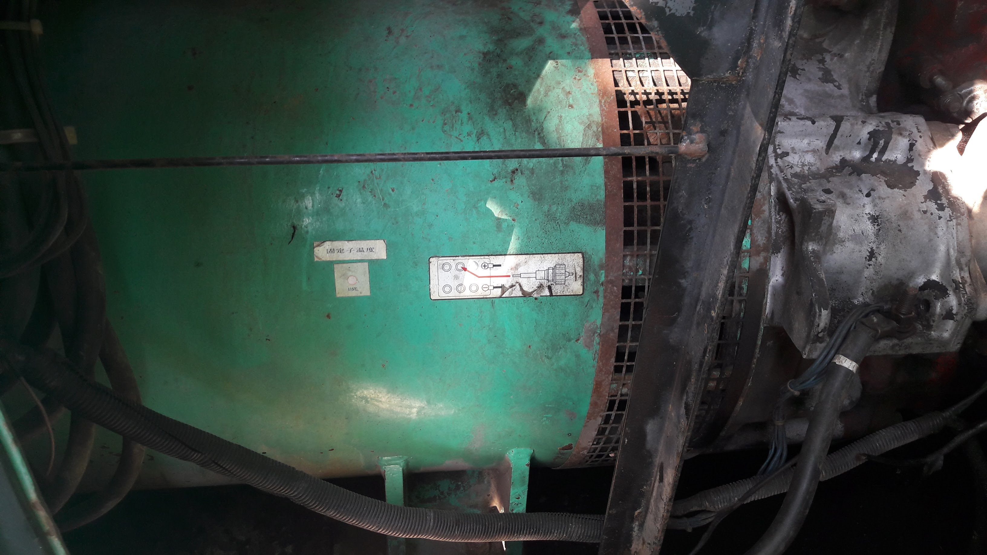 NIPPON SHARYO NES260 เครื่องปั่นไฟ ขนาด 225/260kva. เครื่อง Hino k13c มือสอง เก่าJAPAN 084-5424150 NIPPON SHARYO NES260 เครื่องปั่นไฟ ขนาด 225/260kva. เครื่อง Hino k13c มือสอง เก่าJAPAN 084-5424150