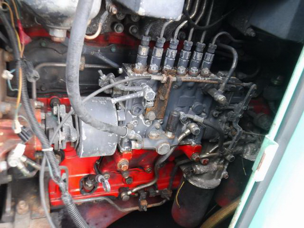 NIPPON SHARYO NES260 เครื่องปั่นไฟ ขนาด 225/260kva. เครื่อง Hino k13c มือสอง เก่าJAPAN 084-5424150