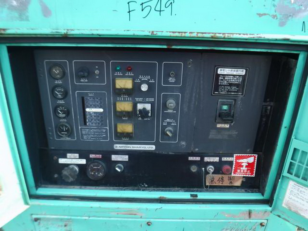 NIPPON SHARYO NES260SH-2 เครื่องปั่นไฟ ขนาด 225/260kva. เครื่อง Hino k13c มือสอง เก่าJAPAN 084-5424150 NIPPON SHARYO NES260SH-2 เครื่องปั่นไฟ ขนาด 225/260kva. เครื่อง Hino k13c มือสอง เก่าJAPAN 084-5424150