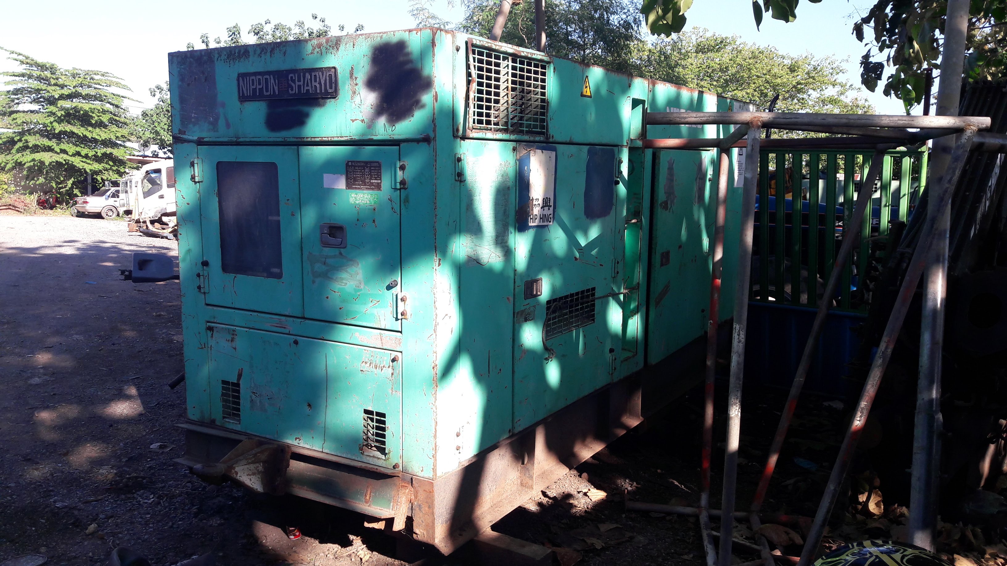 NIPPON SHARYO NES260 เครื่องปั่นไฟ ขนาด 225/260kva. เครื่อง Hino k13c มือสอง เก่าJAPAN 084-5424150 NIPPON SHARYO NES260 เครื่องปั่นไฟ ขนาด 225/260kva. เครื่อง Hino k13c มือสอง เก่าJAPAN 084-5424150