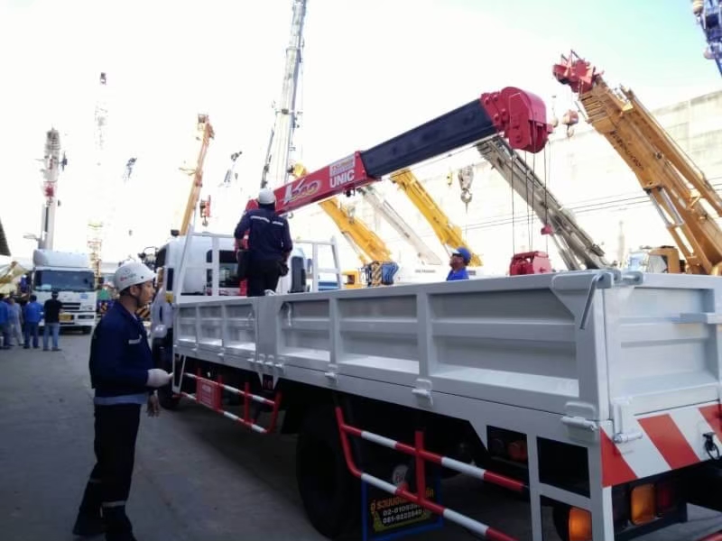(เฉพาะเครน) ขายเครนติดหลังรถบรรทุกมือ1ยี่ห้อDongyang / Unic รับประกัน1ปี จากตัวเครน ติดรถ