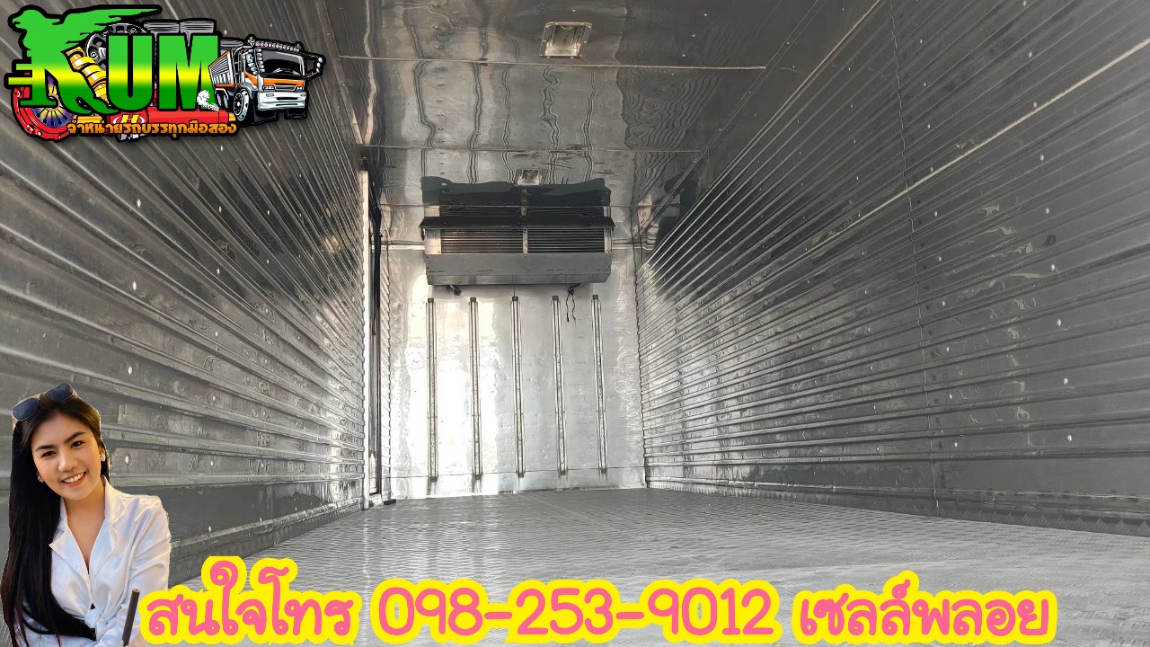 ขายหกล้อตู้เย็น Isuzu FTR240 ปี60 240แรง สนใจโทร 098-253-9012 พลอย