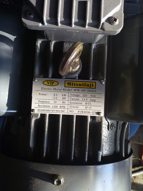 ปั๊มลม ถัง100ลิตร มอร์เตอร์ 3แรง สภาพดีพร้อมใช้งาน