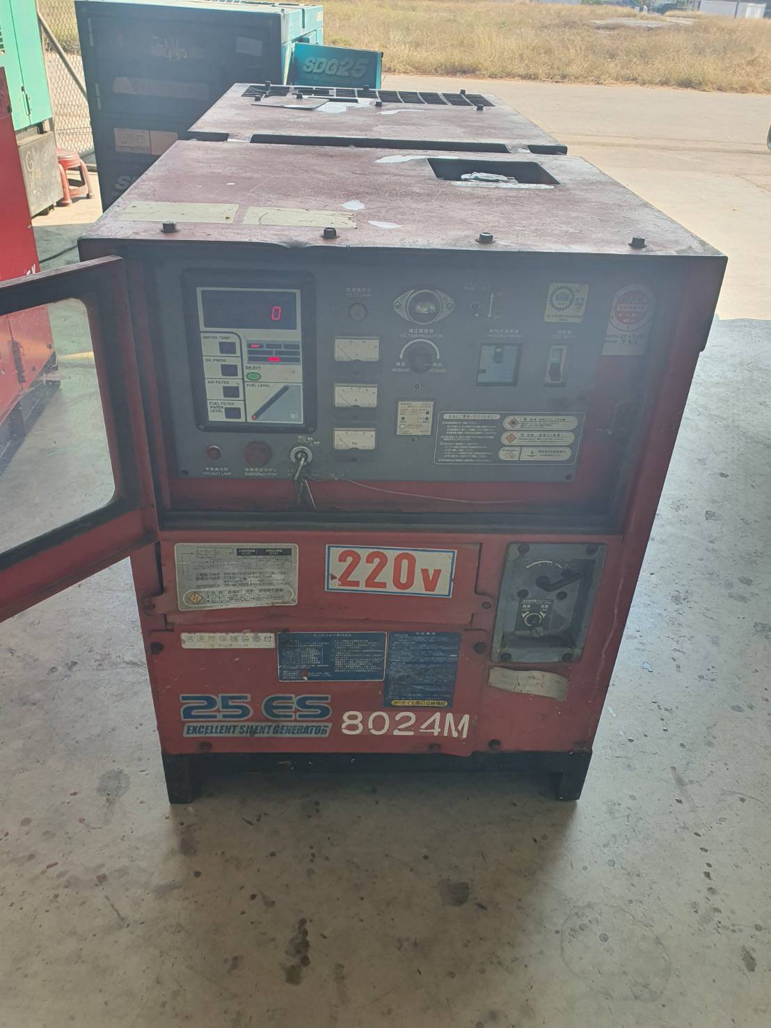 จำหน่ายเครื่องปั่นไฟมือสองจากญี่ปุ่น สภาพเดิมๆ พร้อมใช้งาน