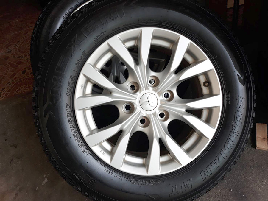 ล้อ Pajero ขอบ 17 ยางใหม่