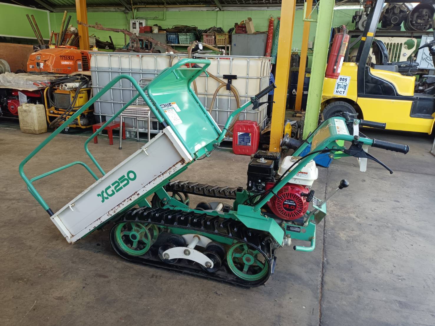 ขาย รถดั๊มสายพาน atex รุ่น XG250