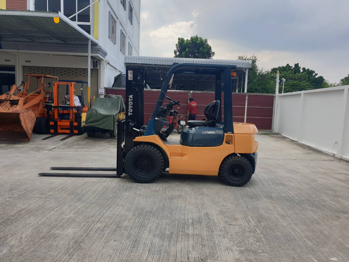 ขาย รถโฟล์คลิฟท์ TOYOTA รุ่น 7FD20