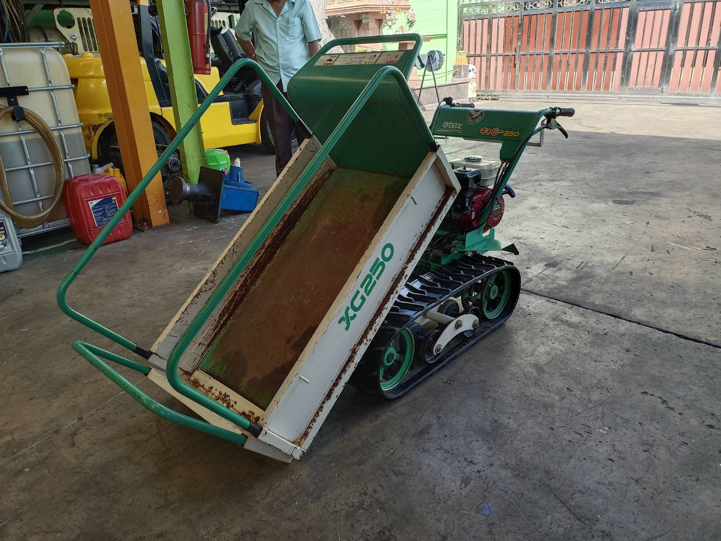 ขาย รถดั๊มสายพาน atex รุ่น XG250