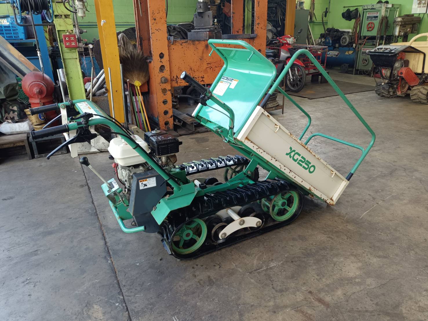 ขาย รถดั๊มสายพาน atex รุ่น XG250