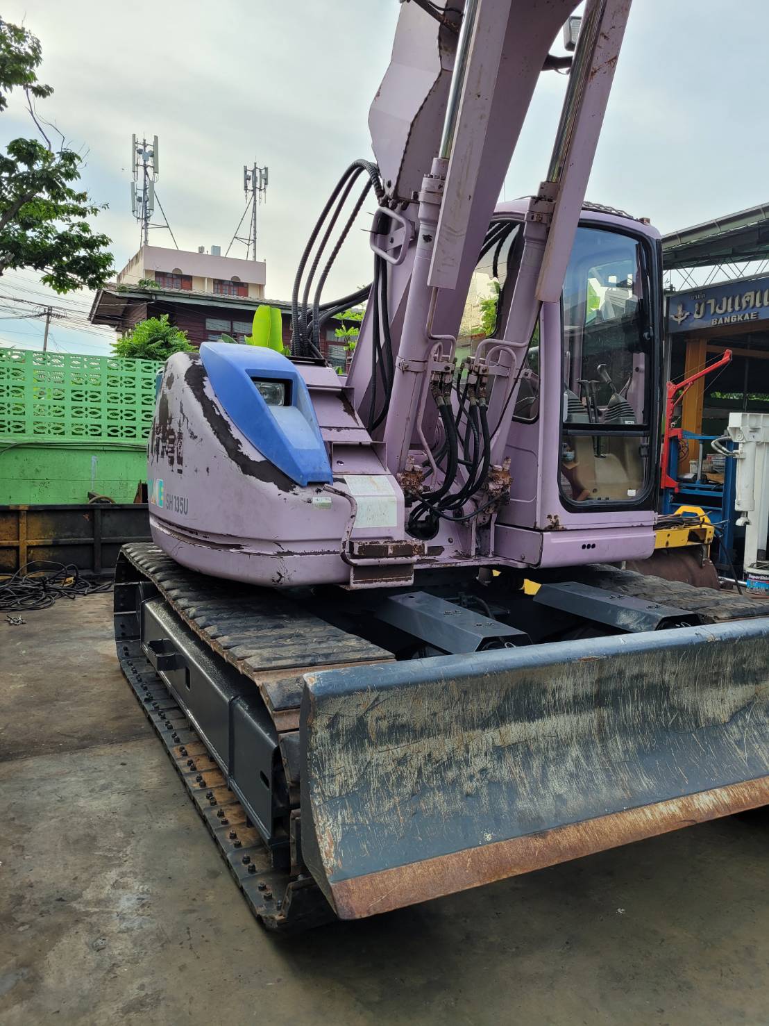 รถแม็คโคร SUMITOMO  รุ่น SH135U-2
