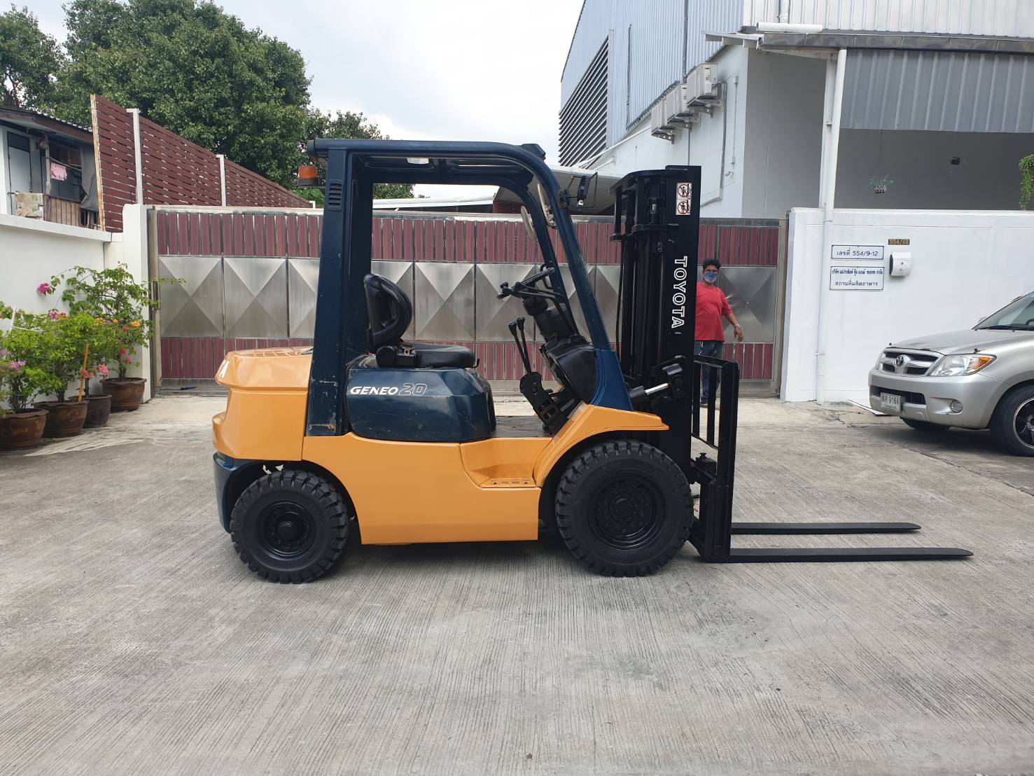 ขาย รถโฟล์คลิฟท์ TOYOTA รุ่น 7FD20