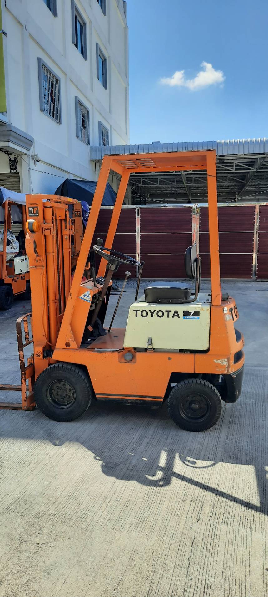 รถโฟล์คลิฟท์ TOYOTA เก่าญี่ปุ่น พร้อมใช้งาน