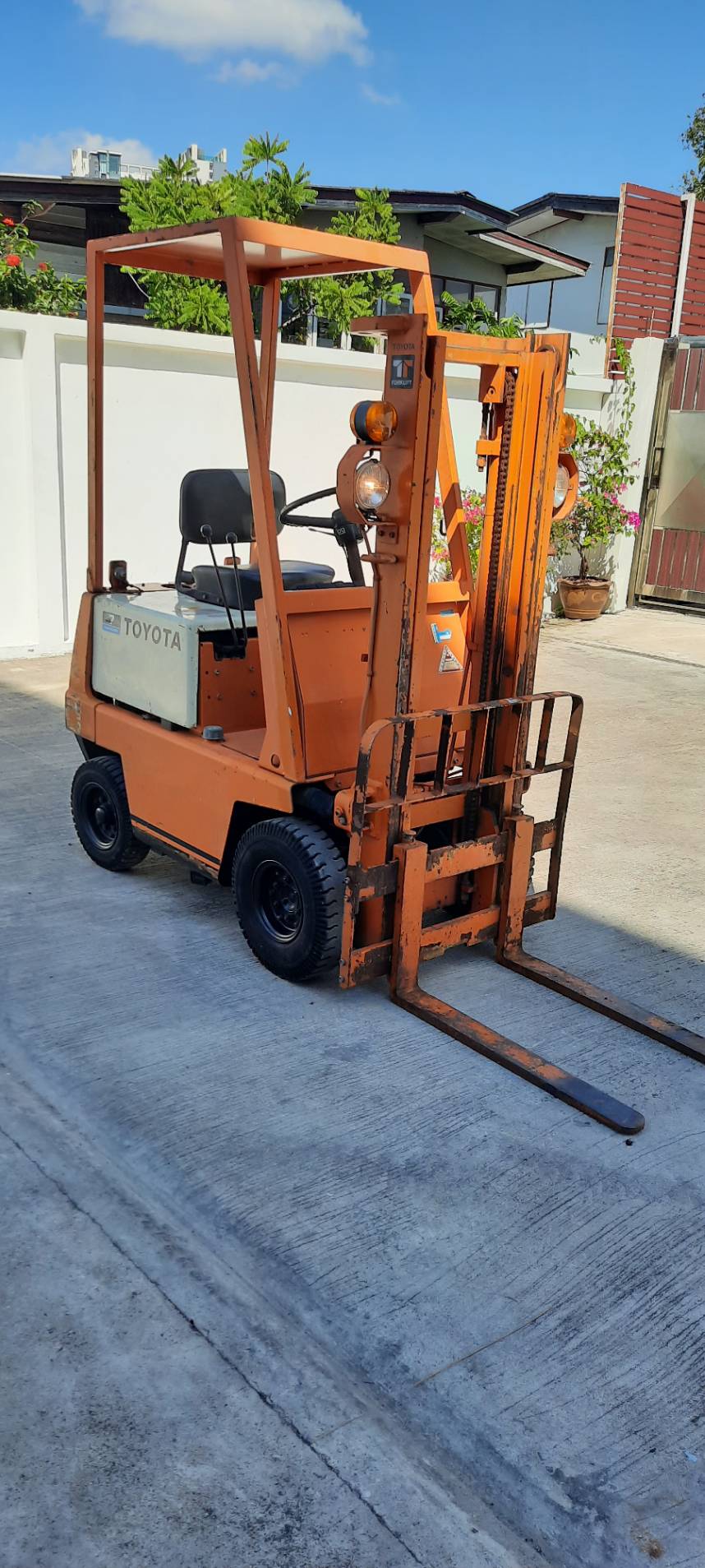 รถโฟล์คลิฟท์ TOYOTA เก่าญี่ปุ่น พร้อมใช้งาน