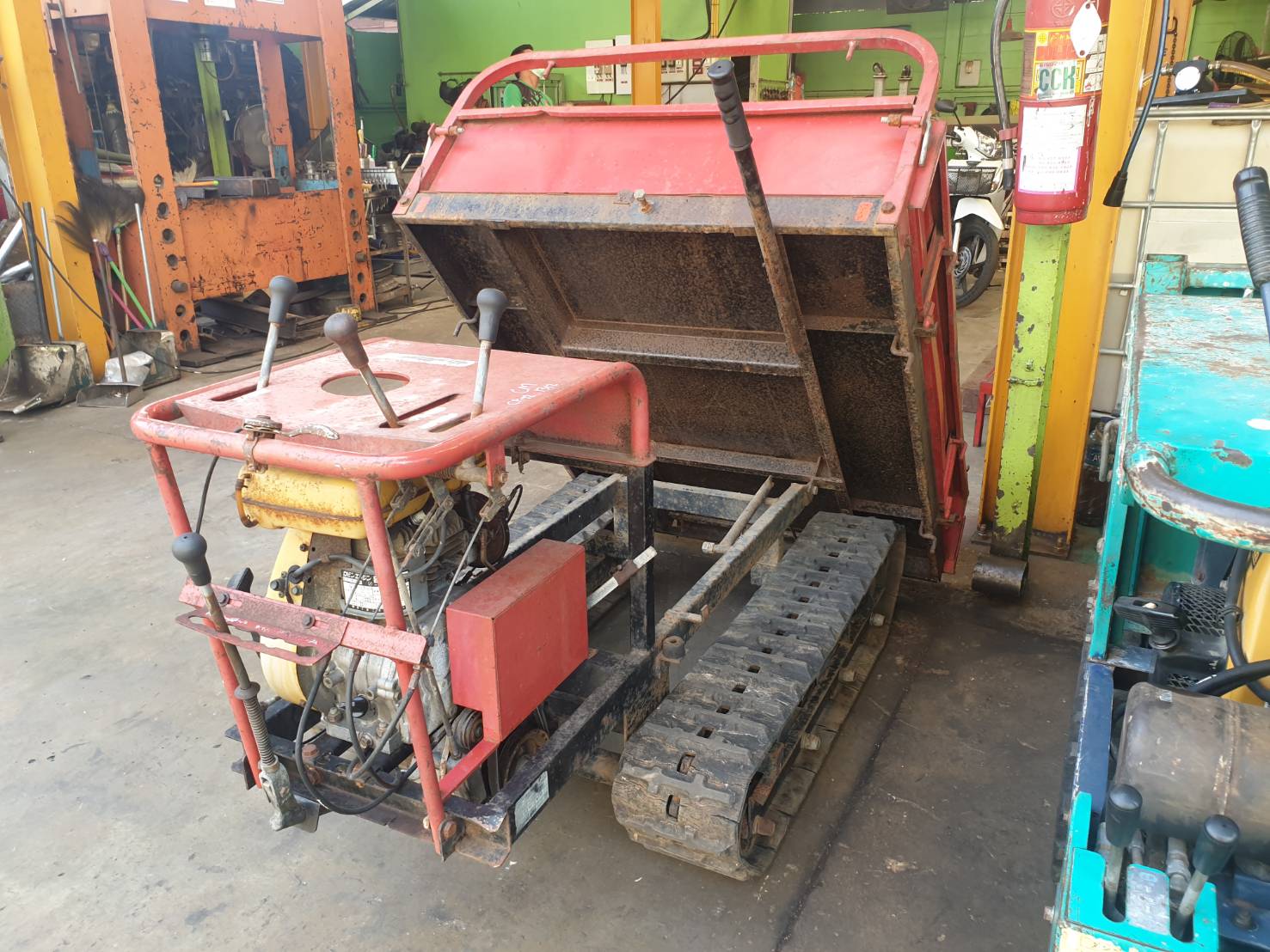 ขาย รถดั๊มสายพาน NOZAWA รุ่น CP120DB