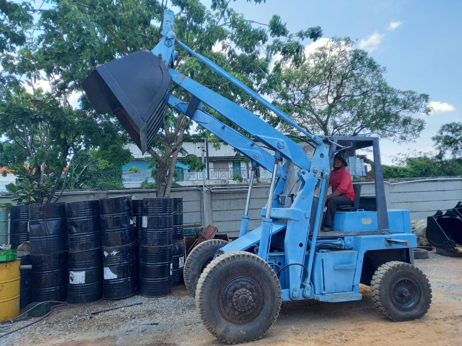 ขาย รถตักล้อยาง TOYOTA 3SD20