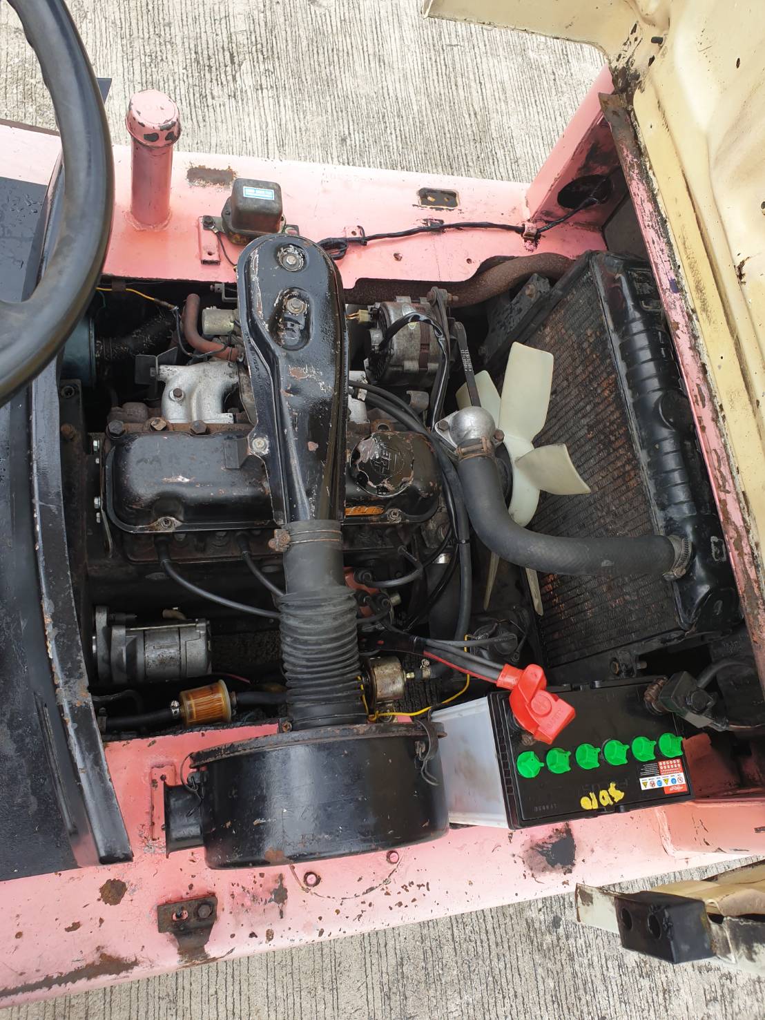 ขาย รถโฟล์คลิฟท์ TOYOTA รุ่น 4