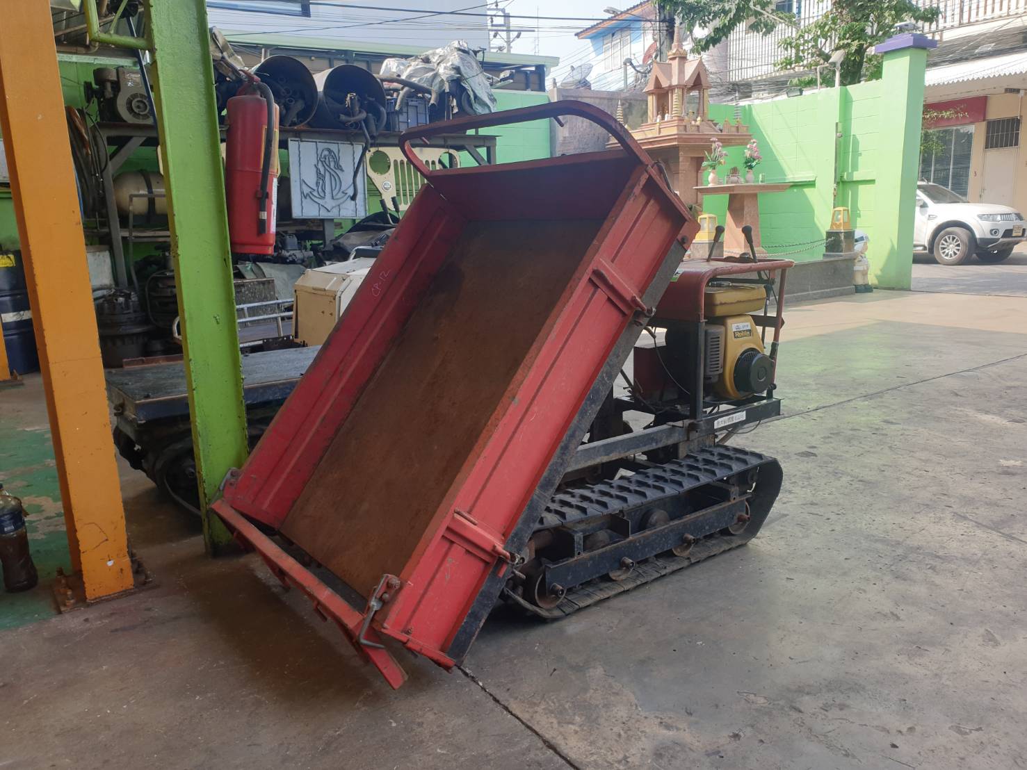 ขาย รถดั๊มสายพาน NOZAWA รุ่น CP120DB