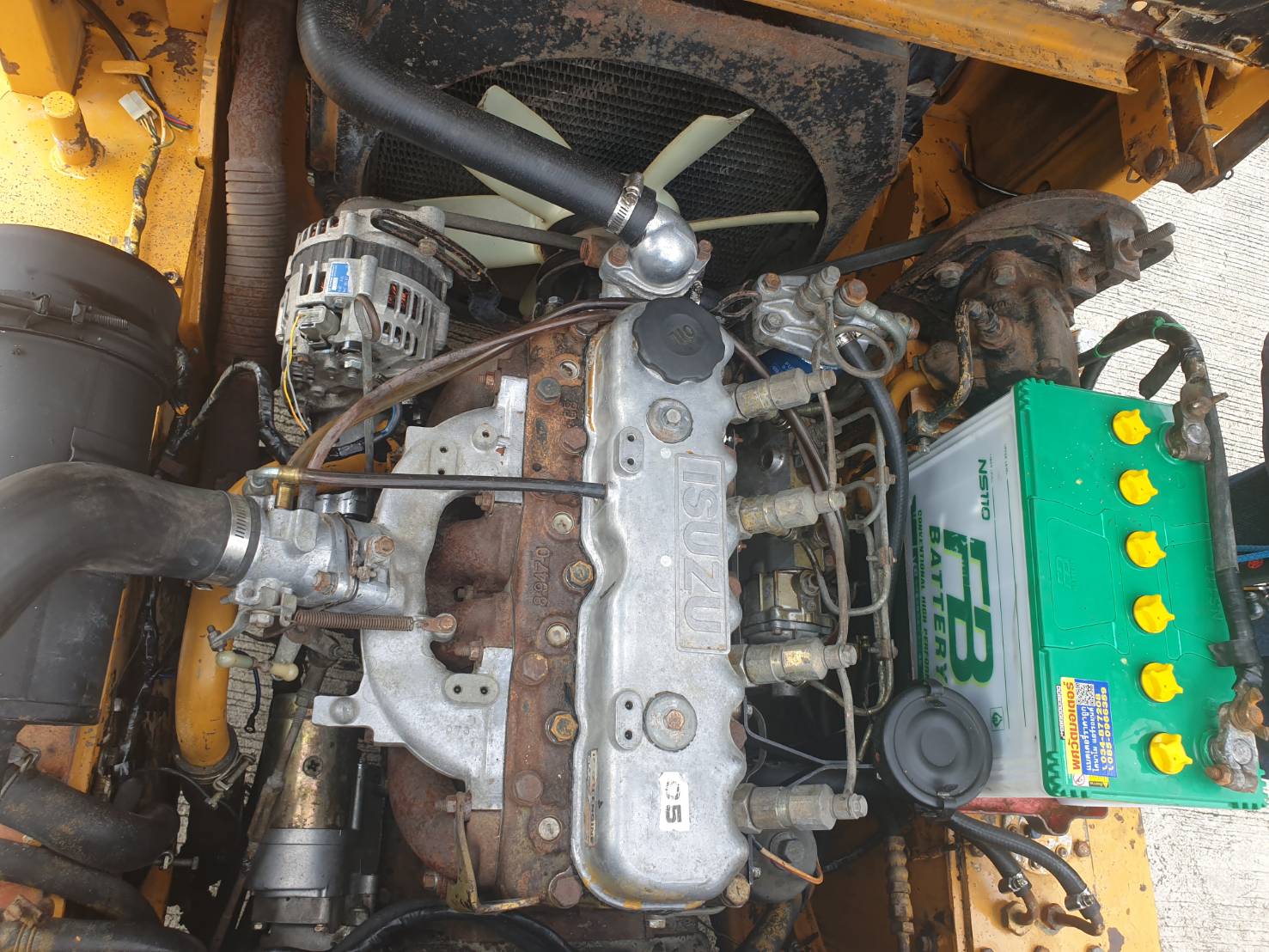 ขาย รถโฟล์คลิฟท์ KOMATSU รุ่น FD25-8