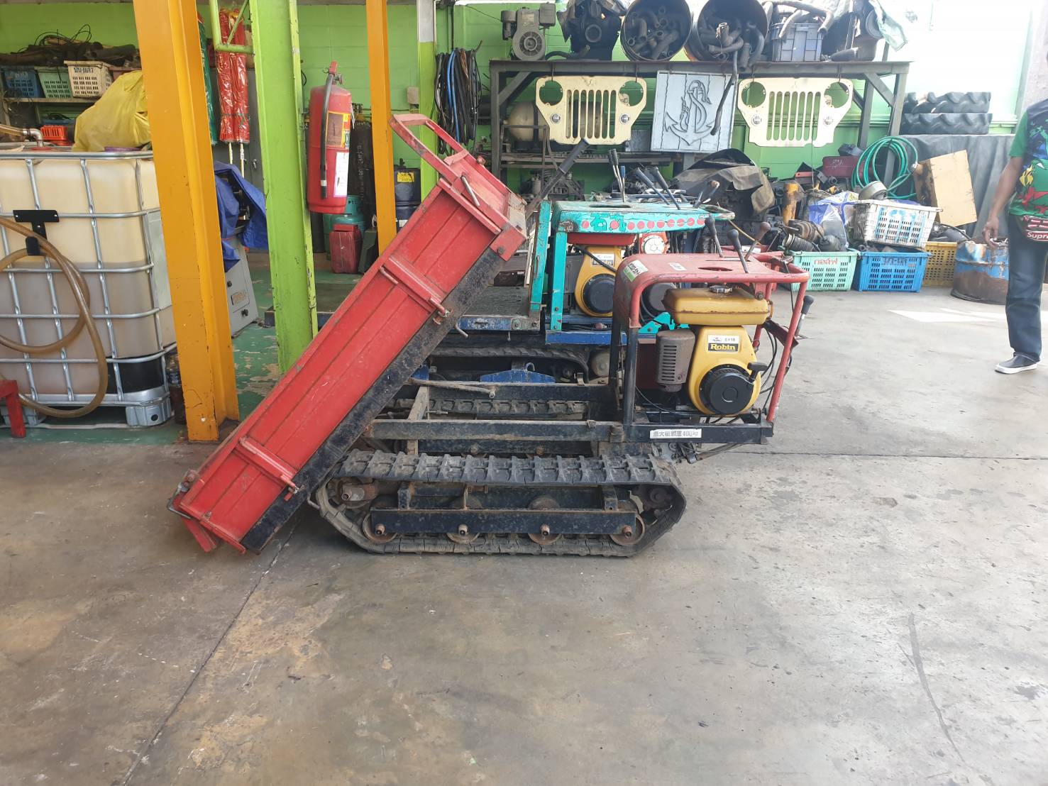 ขาย รถดั๊มสายพาน NOZAWA รุ่น CP120DB