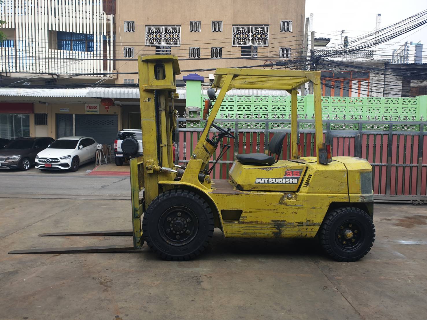 ขาย รถโฟล์คลิฟท์ MITSUBISHI รุ่น FD35