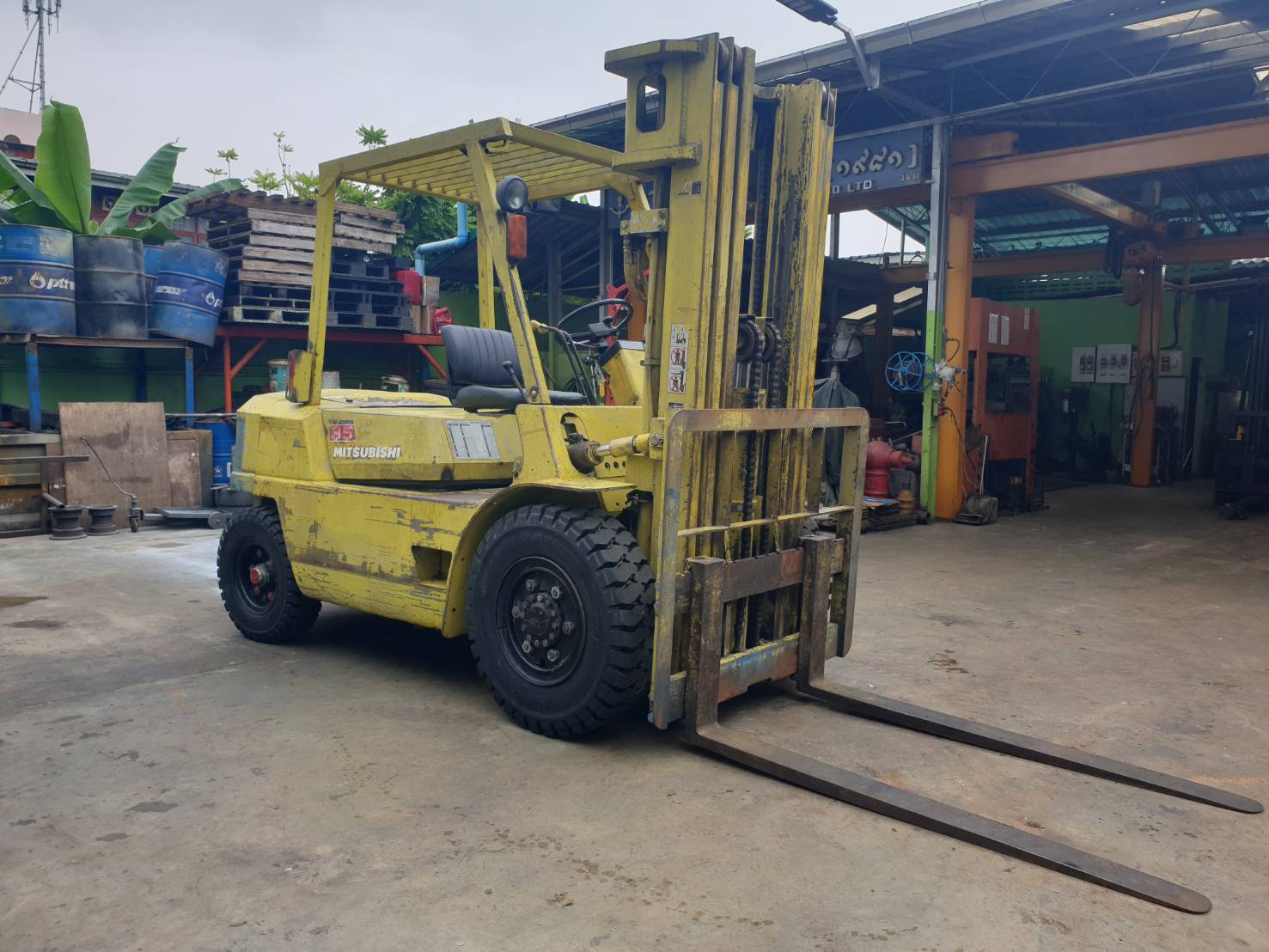 ขาย รถโฟล์คลิฟท์ MITSUBISHI รุ่น FD35