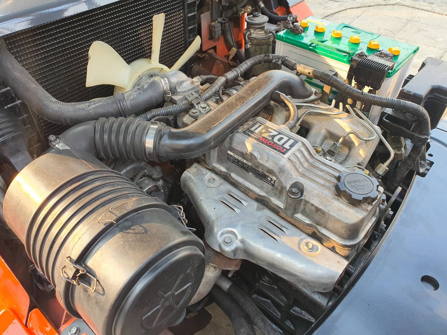 ขายด่วน ฟอร์คลิฟท์ 2.5 ตัน TOYOTA 8FD25 / เสา 4 เมตร / ดีเซล / เกียร์ธรรมดา