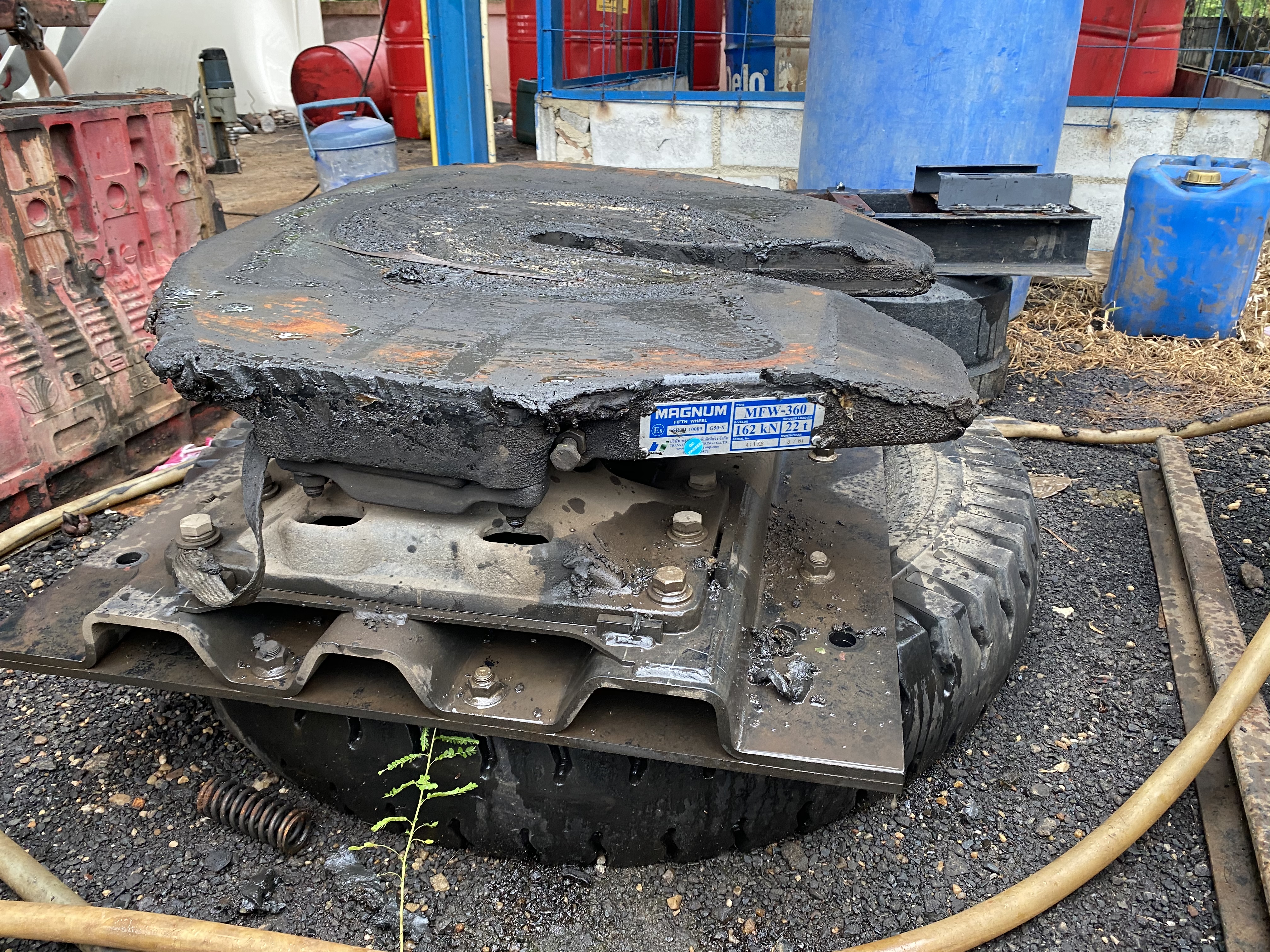 ขายหน้าวัวแท้ติดรถ Hino Victor 344 ปี 2019