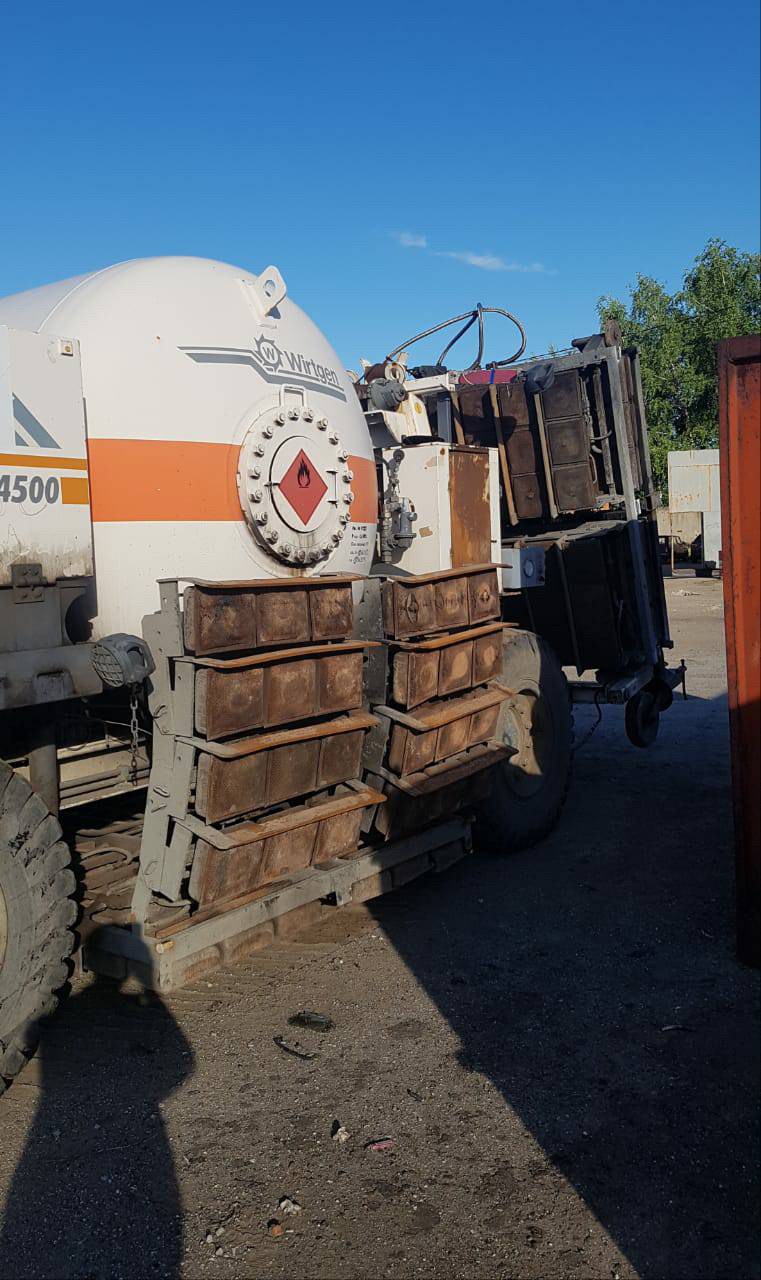 HOT recycling WIRTGEN RX4500