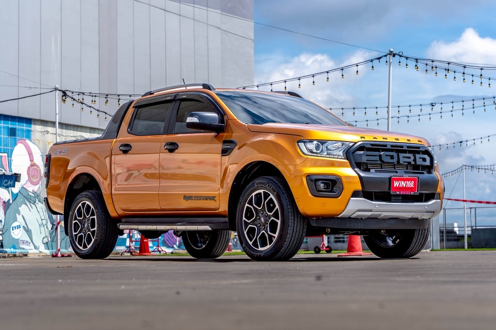 FORD RANGER WILDTRAK 2.0 Bi-Turbo Double Cab 10AT 4x4 ปี2018 จดปี 2019