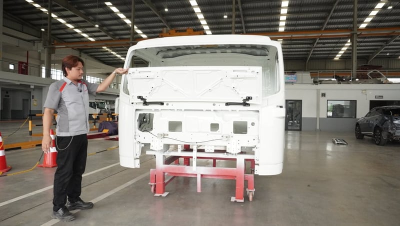 โครงหัวเก๋งรีบิ้วต์ ISUZU GXZ,FXZ