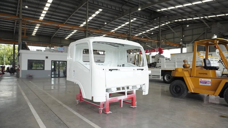 โครงหัวเก๋งรีบิ้วต์ ISUZU GXZ,FXZ