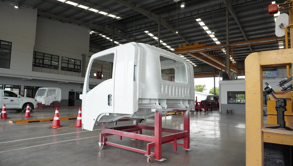 โครงหัวเก๋งรีบิ้วต์ ISUZU GXZ,FXZ โครงหัวเก๋งรีบิ้วต์ ISUZU GXZ,FXZ