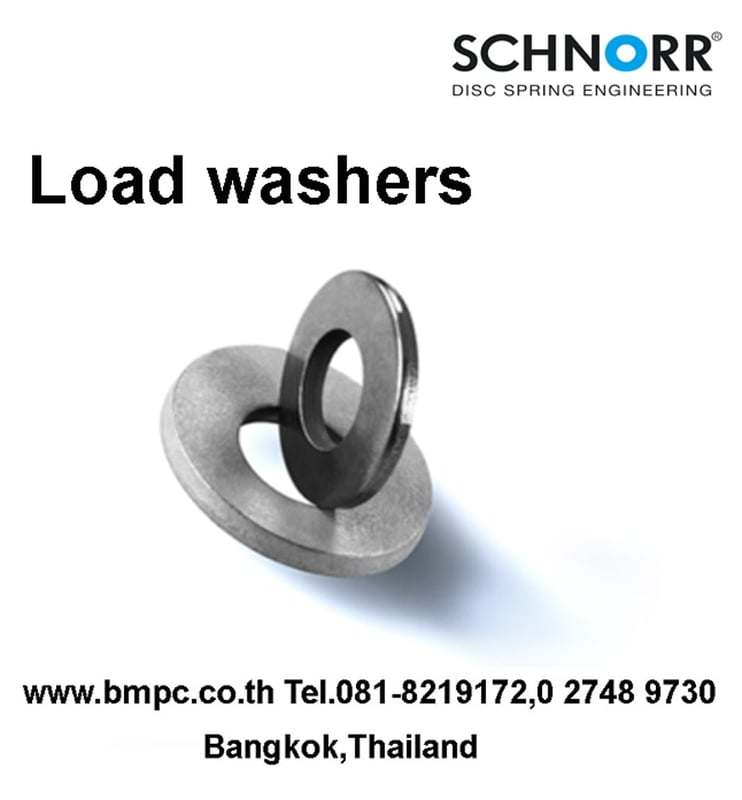 Schnorr Conical spring washer, Load washer, cup spring washer, DIN 6796, Hiigh load spring washer, Conical spring washer for bolt connections