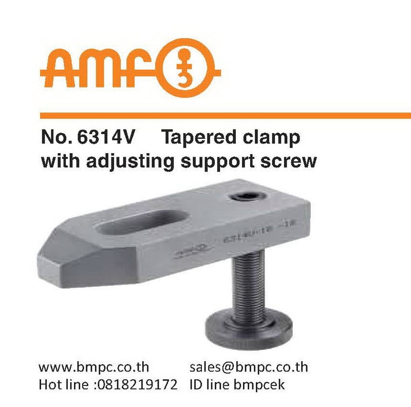 AMF, Tapered clamp with adjusting suport screw