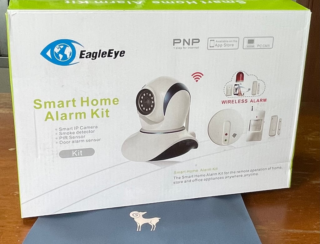 กล้องวงจรปิดและระบบกันขโมยพร้อมแจ้งเตือนเพลิงไหม้