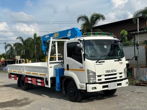 ISUZU FRR 210แรงม้า 6ล้อ กระบะเหล็กติดเครน ปี2014 ISUZU FRR 210แรงม้า 6ล้อ กระบะเหล็กติดเครน ปี2014