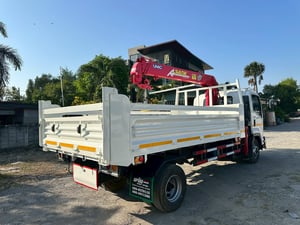 ISUZU FRR 210 ปี64 ดั้มพร้อมเครน ไมล์8หมื่นกิโล 