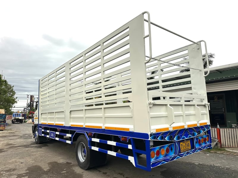 HINO FG8JR1A 240แรงม้า 6ล้อ กระบะเหล็ก ยาว7.80