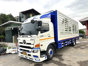 HINO FG8JR1A 240แรงม้า 6ล้อ กระบะเหล็ก ยาว7.80