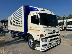 HINO FG 240แรงม้า รถบรรทุก 6ล้อ กระบะคอกสูง ปี2019