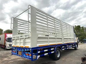 HINO FG8JR1A 240แรงม้า 6ล้อ กระบะเหล็ก ยาว7.80