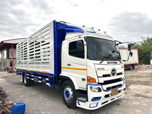HINO FG8JR1A 240แรงม้า 6ล้อ กระบะเหล็ก ยาว7.80