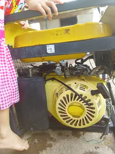 จำหน่ายเครื่อปั่นไฟขนาด6.5 มือสอง