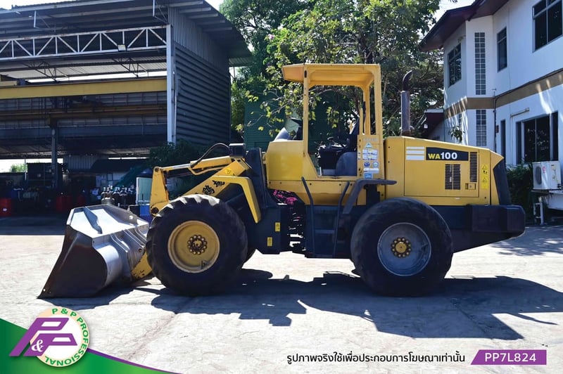 รถตัก KOMATSU WA100-5 เทียบเท่า 910G2 ชั่วโมงน้อย มือสองสภาพดี นำเข้าจากญี่ปุ่น โดย P&P Pro