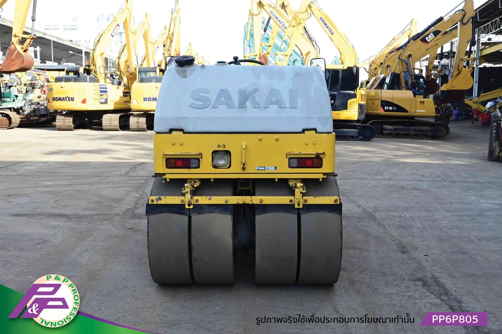 ขายรถบดหน้าเหล็ก-หลังยาง SAKAI TW500W-1 เอวอ่อน ชั่วโมงน้อย มือสองสภาพดี นำเข้าจากญี่ปุ่น โดย P&P Pro