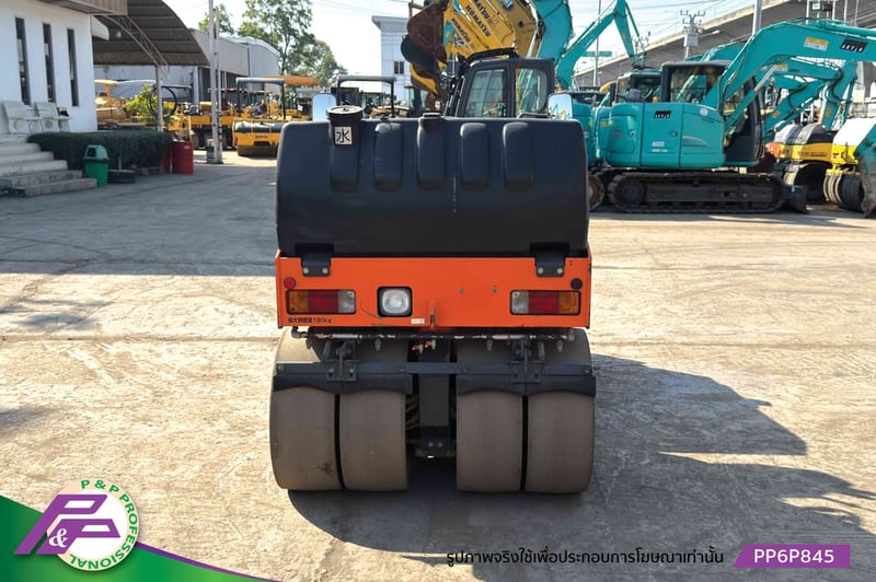 ขายรถบดหน้าเหล็ก-หลังยาง HITACHI ZC35C-3 เทียบเท่า TW352-1 เอวอ่อน ชั่วโมงน้อยมือสองสภาพดี นำเข้าจากญี่ปุ่น โดย P&P Pro