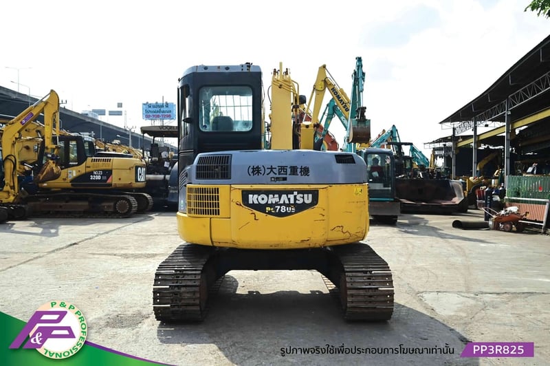 ขายรถขุด KOMATSU PC78US-6N0 มีไลน์หัวเจาะ ชั่วโมงน้อย มือสองสภาพดี นำเข้าจากญี่ปุ่น โดย P&P Pro